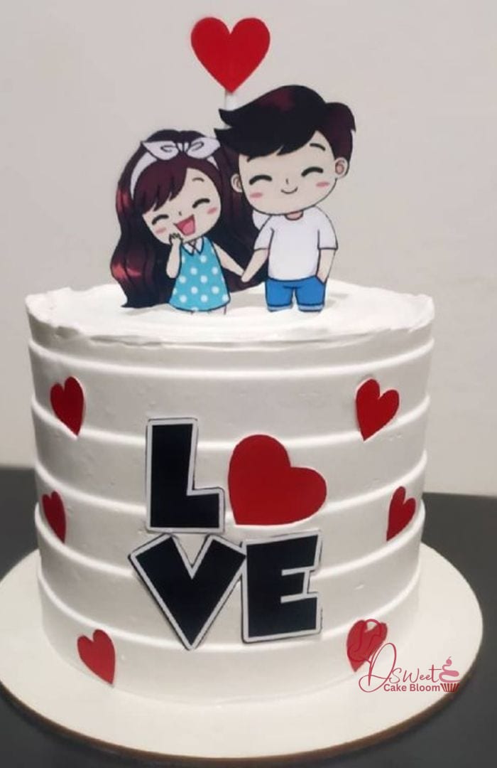 Valentine’s Day Bliss Cake